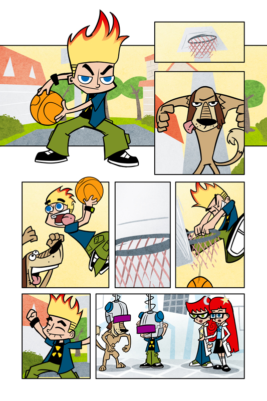 Johnny Test concerns the adventures of Johnny Test, an average 11-year-old ...
